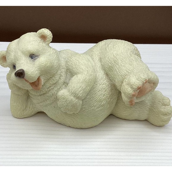 (4) Polar Bear Figurines from the 2001 Summit Collection - Picture 7 of 8